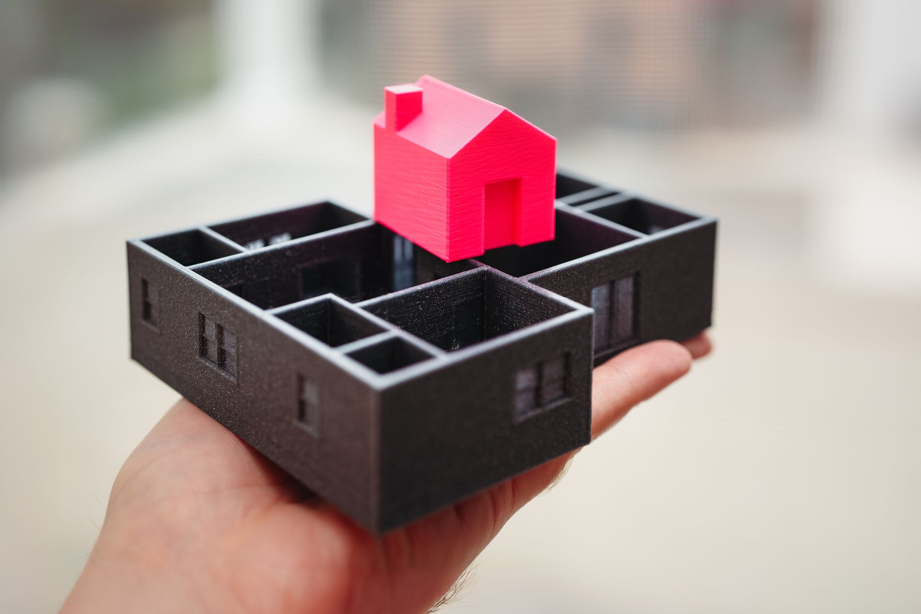 3D-printed housing project